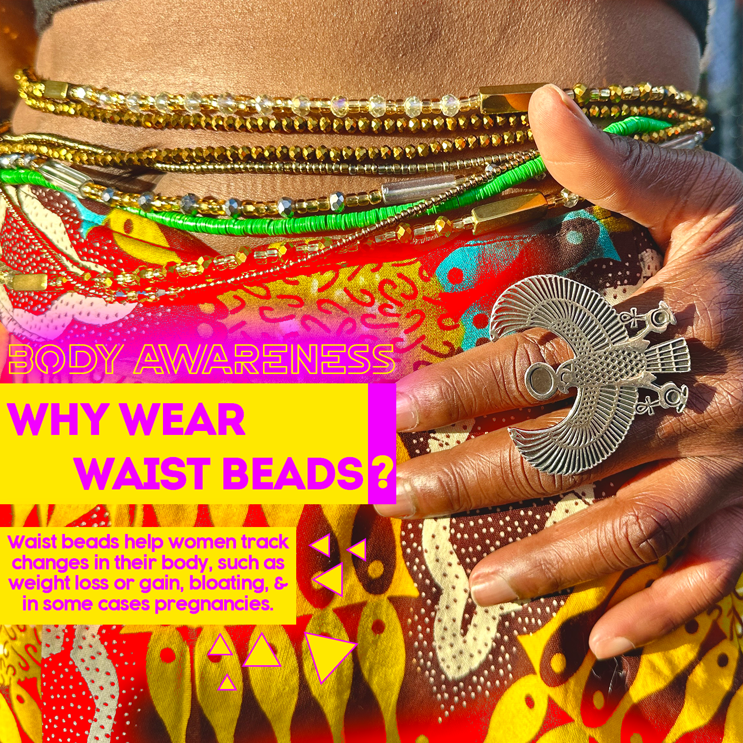 Why Wear Waist Beads: Body Awareness